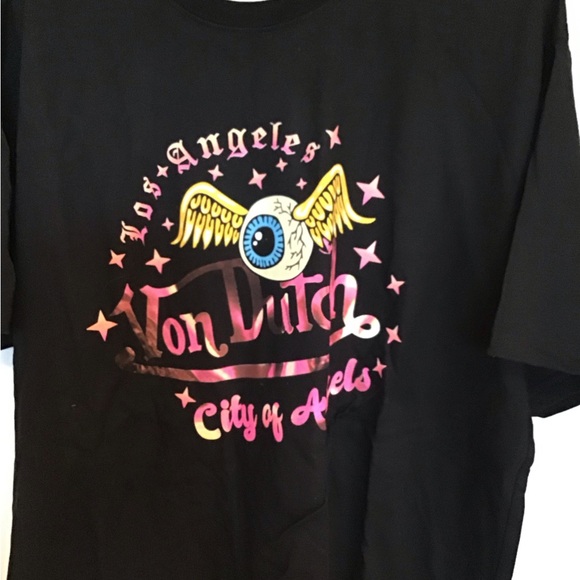 NWT VON DUTCH T COMPLETELY SOLD ON LINE LAST 1 XXL $75 FIRM - Picture 3 of 3